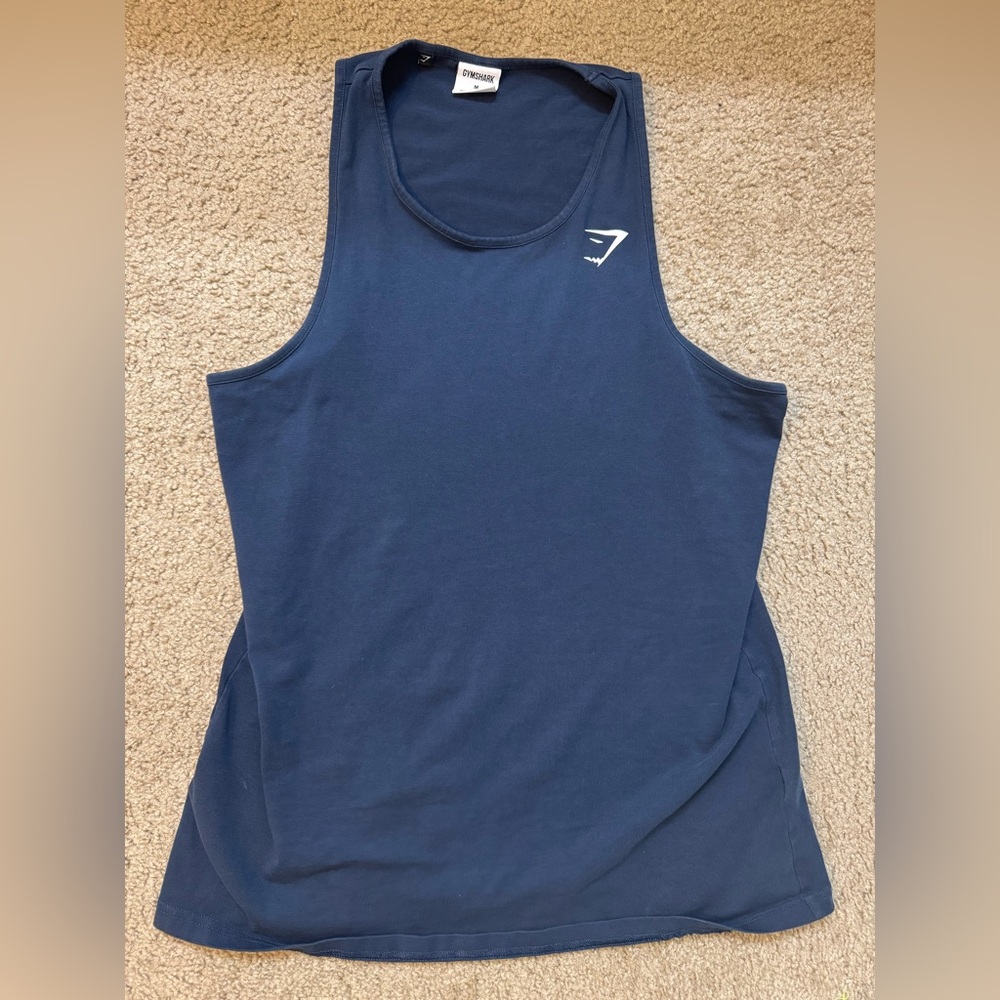 Gymshark Navy Blue Tank